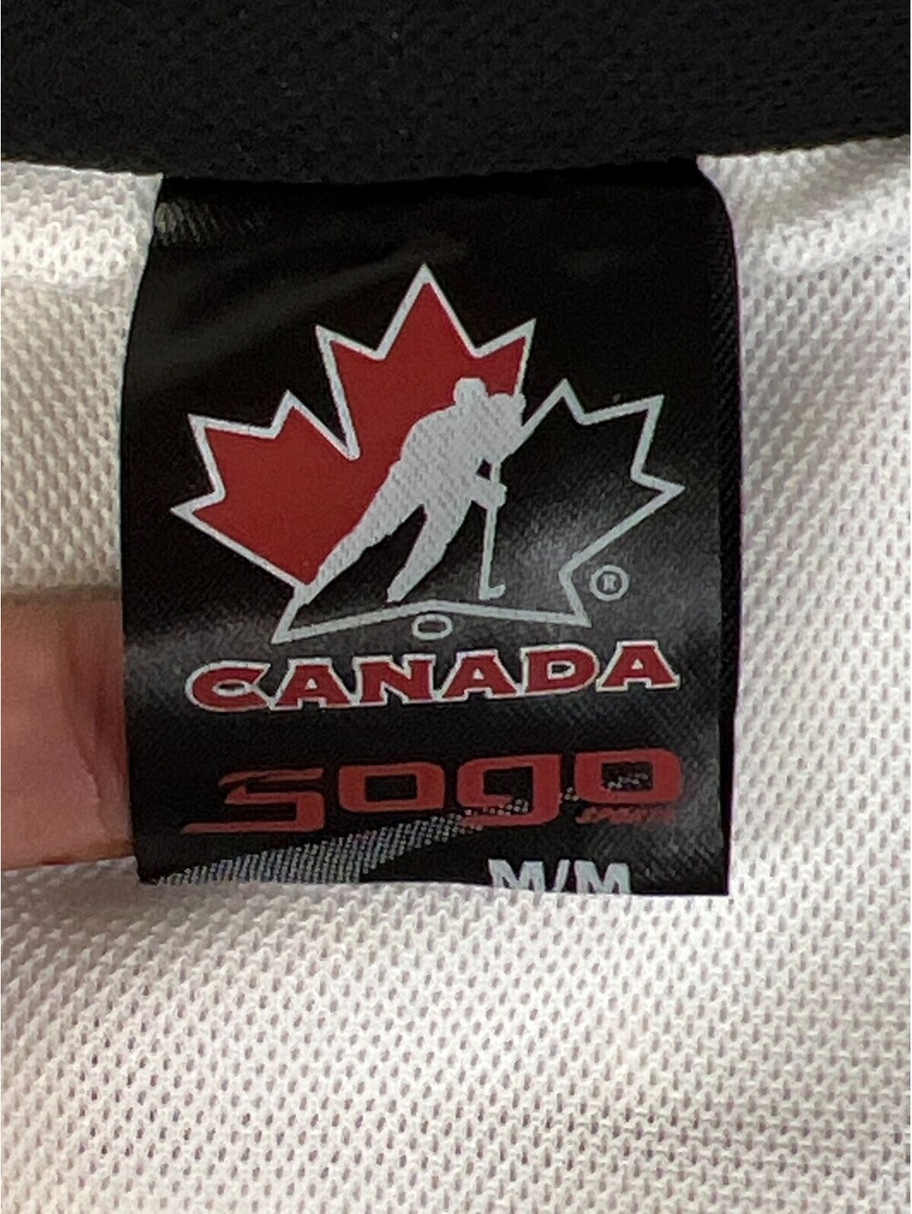 Hockey Canada Men Size M White Red Black Jersey Tee Shirt Official Licensed - Picture 6 of 11
